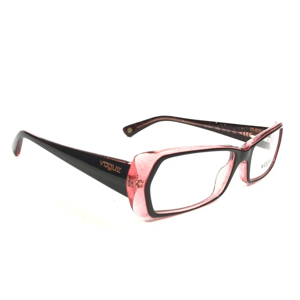 Vogue Eyeglasses Frames VO2691 1689 Brown Pink Rectangular Full Rim 53-16-135